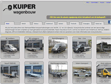 Tablet Screenshot of kuiperwagenbouw.nl